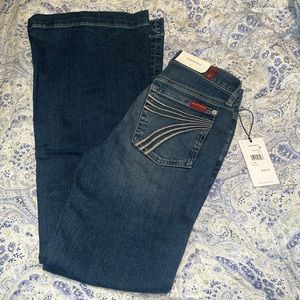 7 for all mankind tailorless dojo trousers